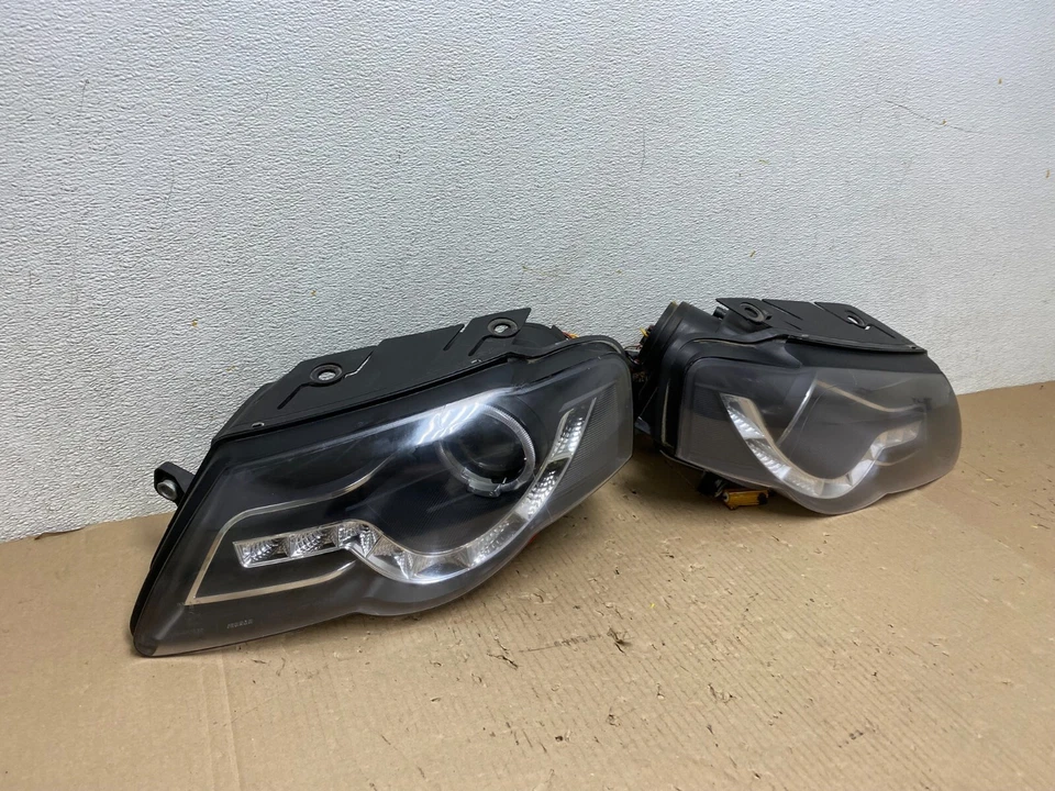 Juego faros LED negros izquierda+derecha Volkswagen Passat 2006-2010 L6142 DG Foto 3 de 4