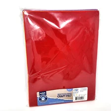 Artskills Multicolored Craft Felt 12 Pc Sheets Polyester Felt 12"x9" Crafting
