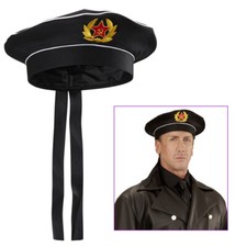 RUSSISCHER MARINE HUT Karneval Party Matrose Offizier Seemann Kostüm Mütze 02428