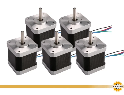 5PCS Nema17 Stepper 0.9° 1.7A 48mm Schrittmotor Bipolar 17HM5417 For 3D-Drucker - Bild 1 von 4