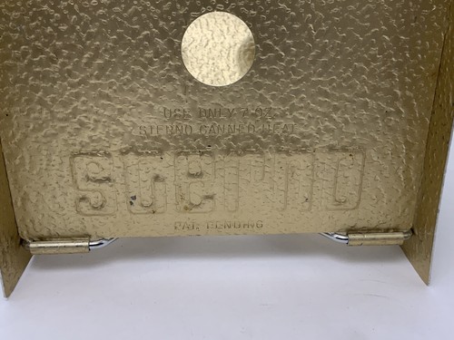 STERNO Folding Camp Stove Vintage Single Burner Hiking Backpack Picnic Survival - Picture 22 of 22