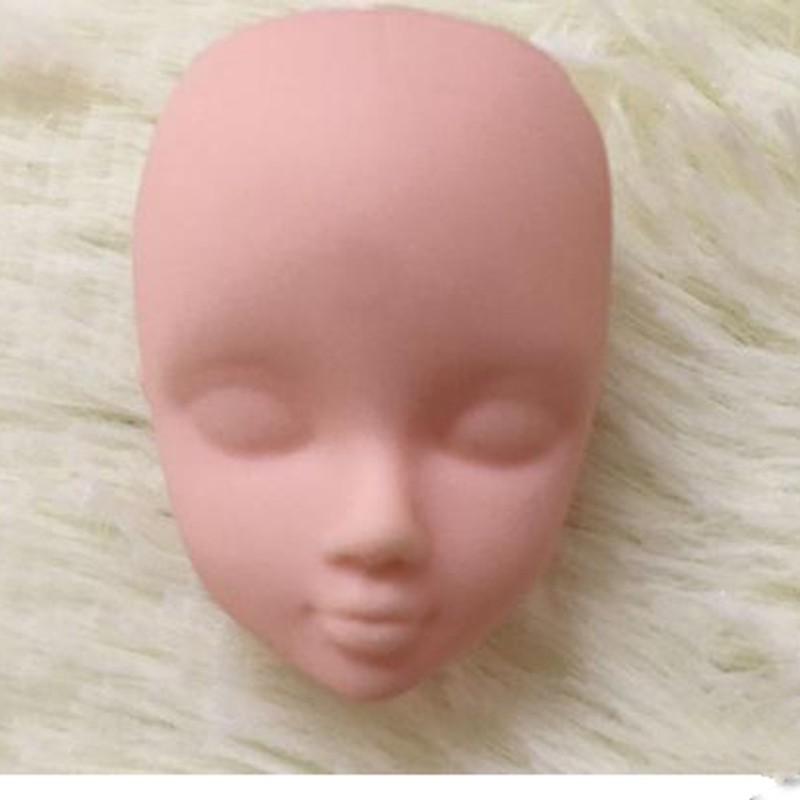 2pcs/lot Soft Practice Makeup Doll Heads For 11.5" Doll Practicing Makeup Head eBay