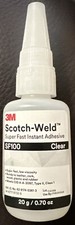 3M Sf100 Glue Stick, Scotch-Weld Instant Adhesives Series, Clear, 0.71 Oz,