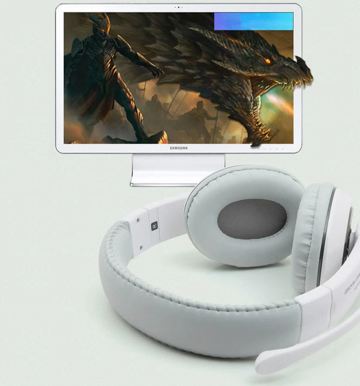 Original Samsung PC Computer Gaming USB Headset Headphones with Microphone 300UW - Image 2 of 4