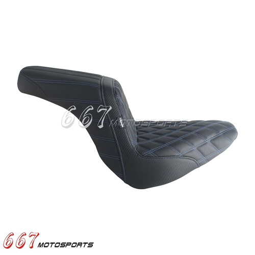 Gel Pad 2-Up Seat For Harley Low Rider S FXLRS FXLRST Sport Glide FLSB 2018-2025 - Picture 3 of 7
