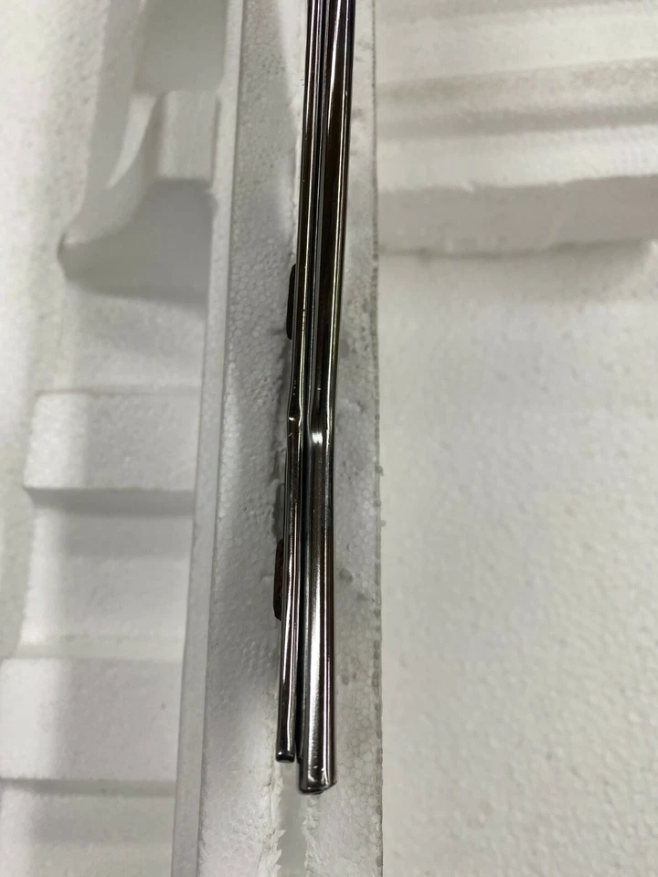 Oldsmobile 1954 88 cuartos moldura ventana cromo revelar inferior OEM. Para vacaciones C Foto 3 de 4