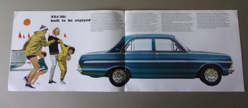 VAUXHALL VX 4/90 orig 1964 1965 UK Mkt Large Format Sales Brochure - Picture 4 of 7