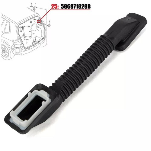 5G6971829B Grommet Cable Routing Easy Installation For Car Rear Door Wiring - Picture 4 of 12