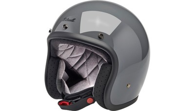 BILTWELL 1001-165-204 Bonanza Solid Helmets Lg