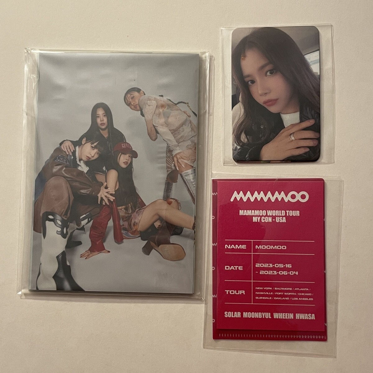 MAMAMOO MYCON MY CON USA TOUR VVIP VIP WONDER FULL SET | eBay