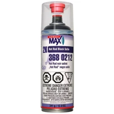 SprayMax 2K Hot Rod Black 3680212  Aerosol Spray Can Top Coat