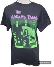 The Addams Family T-Shirt 2 sides Size Small Retro Horror Touch Of Madness