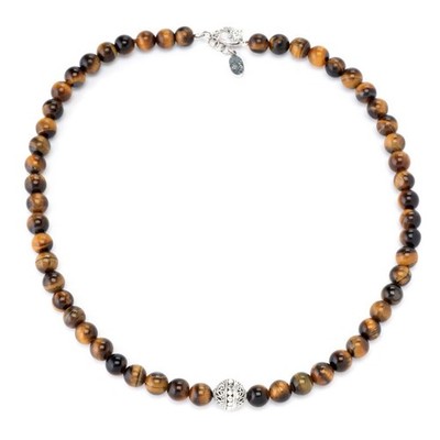 Artisan Silver by Samuel B. Choice of Gem Bead 18''+1'' Necklace