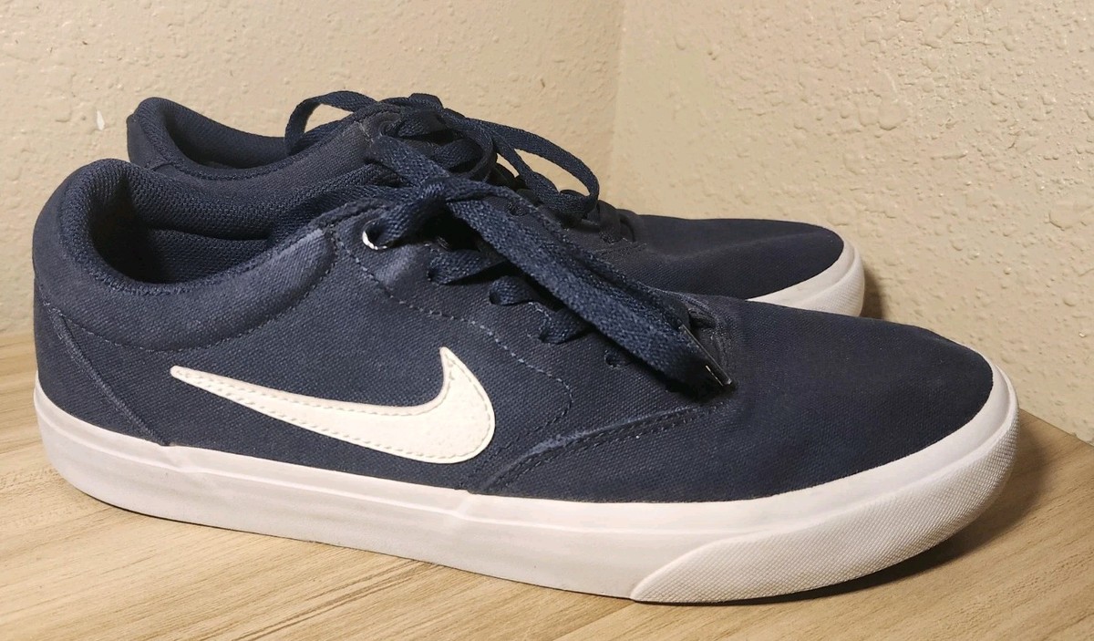 Nike SB Charge Navy Blue Canvas Obsidian Shoes CD6279-400 (Size US 7) Nike Charge Canvas SB Obsidian for Sale | Authenticity  main image 2