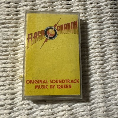 FLASH GORDON CASSETTE TAPE SOUNDTRACK QUEEN 1980 EMI Rare 