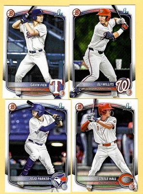 LOT x10 2025 Bowman Draft Paper Prospects BD1-BD200 Pick Your Player You Choose