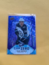 2019-20 Upper Deck Ice Sub Zero Rookies Ville Heinola SZ-17 /999 Winnipeg Jets