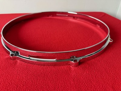 Vintage 14  8 Hole Lug Die Cast SNARE SIDE Bottom Rim Hoop Gretsch Ludwig Tama