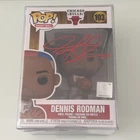 Dennis Rodman Autographed Basketball Signed Funko Pop 103 JSA Coa