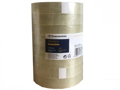 40 Rollen Klebefilm 19mm x 66m Klebestreifen Klebe-film Standard-film
