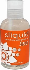 (Duty-free US) Sliquid Naturals Sizzle Added Sensations Waming Lubricant 4.
