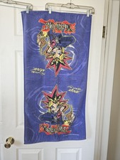 Vintage Yugioh Yu-Gi-Oh It s Your Move Towel 1996 Vintage RARE