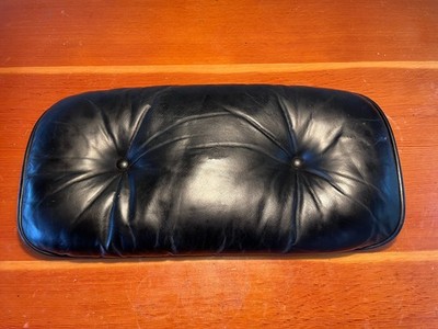 Vintage Herman Miller Eames Lounge Chair Black Leather Back Cushion