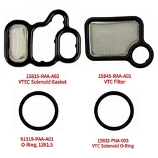 4Pcs/Set VTEC Solenoid Spool Valve Gasket Kit For 03-07 Motorbike Civic Element