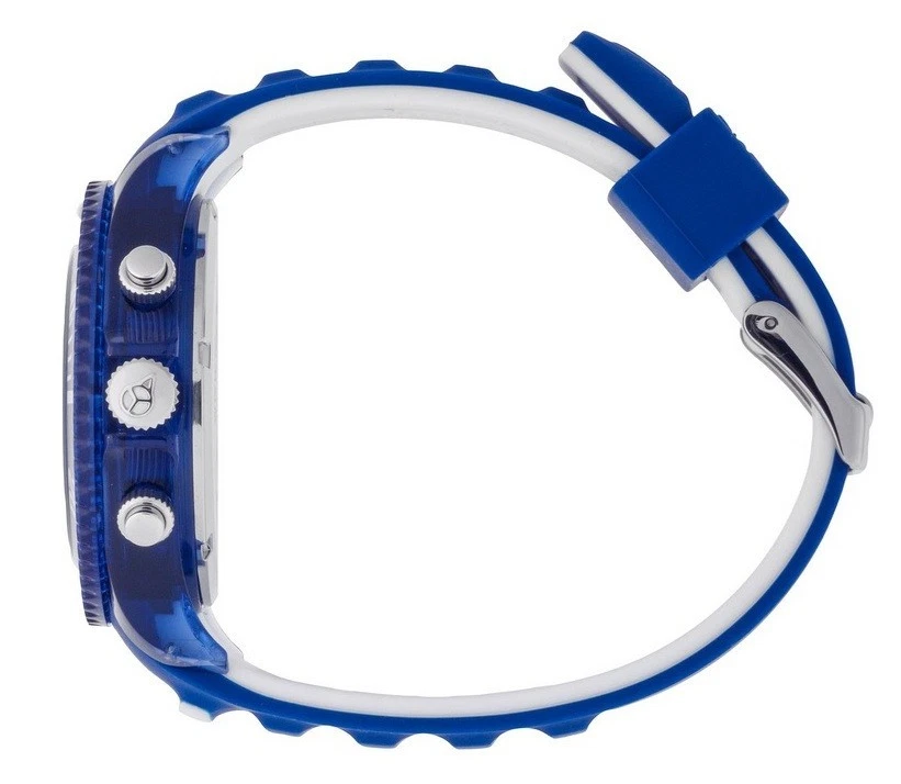 Ice-Watch ICE 001495 Chrono aqua Marine Medium Chronograph Silikon blau Neu K10 - Bild 4 von 4