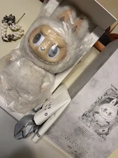 Pop Mart Angel In Clouds Labubu + Tote Bag Brand New 100% Authentic