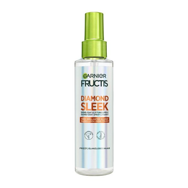 Garnier Fructis GläTtungsspray Haarpflege Hitzeschutz Glanz Frizz 150Ml-image