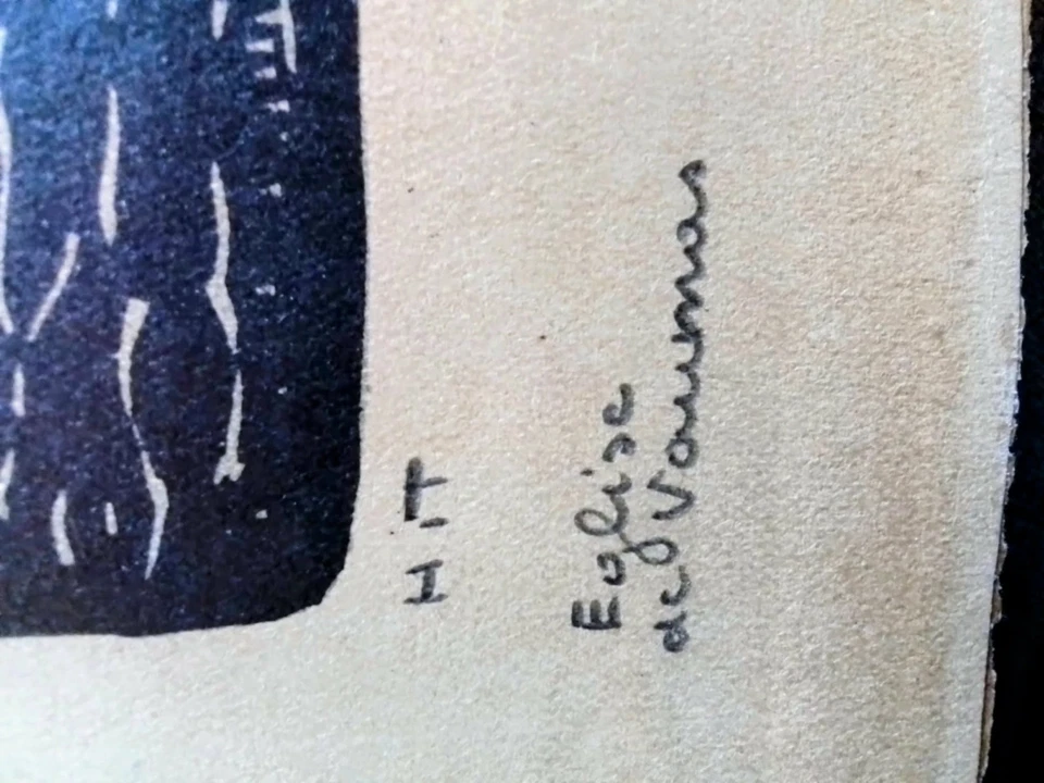 Gravure Sur Bois - Photo 4/4