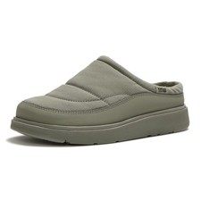 FITFLOP Gen-FF Padded Grey Sage Mules A8R-E33
