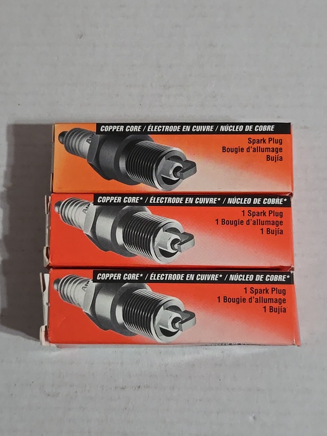 Spark Plug-Copper Resistor Autolite 86 Lot Of 3