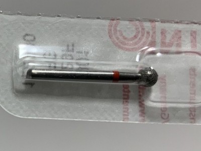 Kerr NTI Diamond Bur Friction Grip Fine 801-029F  Red (Pack of 15)