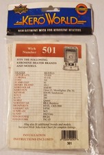 KeroWorld 501 Replacement Wick, Omni 15, Kerosun Moonlighter (Pre H) and Others