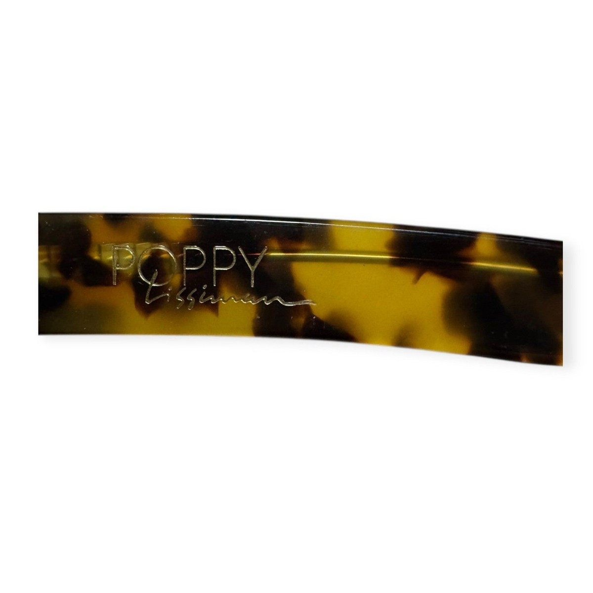 Poppy Lissiman Yellow Brown Cat Eye Sunglasses Pasquier  display picture 2