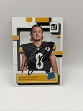 2022 Donruss Kenny Pickett Rated Rookie Portrait Variation Hand Signed Auto 301