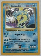 gyarados holographic pokemon card value #6 Prices | Base Set [Water][Colorless][Colorless] Gyarados Pokemon Card Prices &