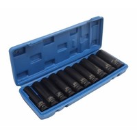 Satra 1/2 Zoll KraftsteckschlüSsel-Nuss-Satz, Sw: 10-24 Mm, LäNge: 78 Mm