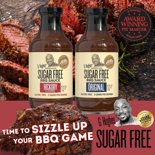 Salsas BBQ Sin Azúcar, Nogal y Salsas Barbacoa Originales Sin Azúcar - Sin Sugerencia... - Imagen 2 de 8