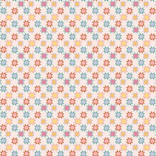 Fat Quarter Riley Blake "Patchwork" Stars Latte Quilt Cotton