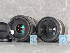 Exc 4 Minolta AF Zoom Lens set 100-300mm f/4.5-5.6 28-80mm f/3.5-5.6 JAPAN