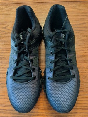 Reebok V63480 Mens Zig Squared Rush 2E Shoe, Black/Gravel/Steel - Men 9.5 * New