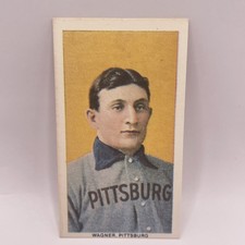 Honus Wagner T-206 Hygrade 1910 Tabacco Card Rookie Card Reprint Value $35,000. rookie card picture