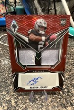 2025 Panini Phoenix - RPA Dual Rookie Patch Autographs Ashton Jeanty #DRP-AJY