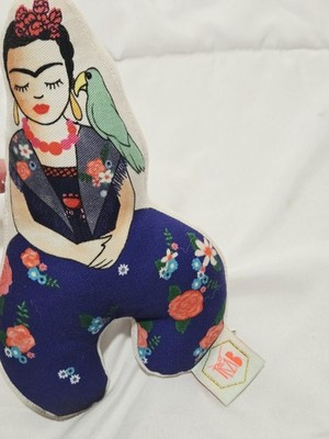 Frida Flowers Viva La Vida Baby Rattle Tambour Battan France Hochet Organic...