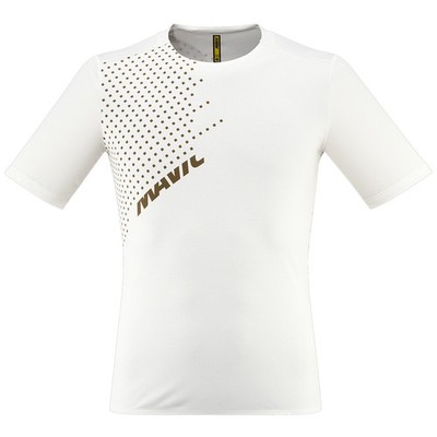 Mavic Radtrikot Herren - Crosstrail MTB, Kurzarm - White Pepper, Medium