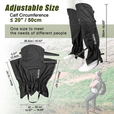 Taktische Beingamaschen Jagd Wandern Wasserdicht winddicht Reißfest