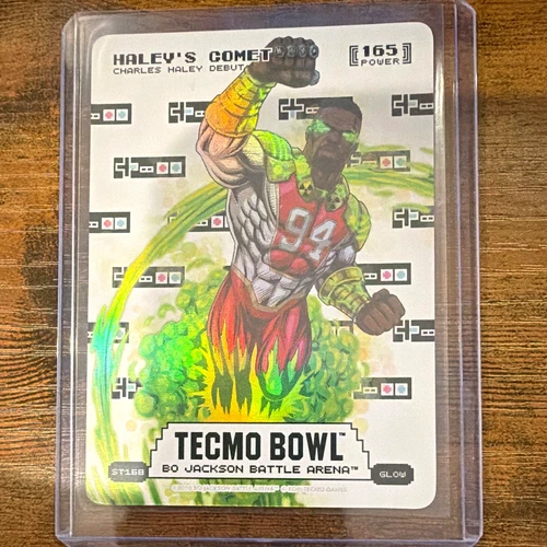 Tecmo Bowl 2020 Bo Jackson Battle Arena Haley's Comet ST16B Glow Charles Haley